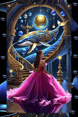 Surrealism Royalty Free Images - Surreal Dream Royalty-Free Image by Constance Lowery