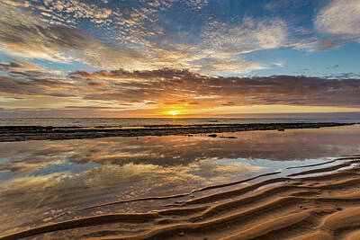 Surrealism Photos - Surreal Kauai Sunrise by Pierre Leclerc Photography