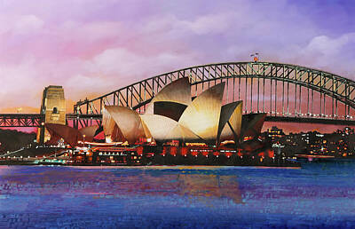 Royalty-Free and Rights-Managed Images - Sydney Opera House by Guido Borelli