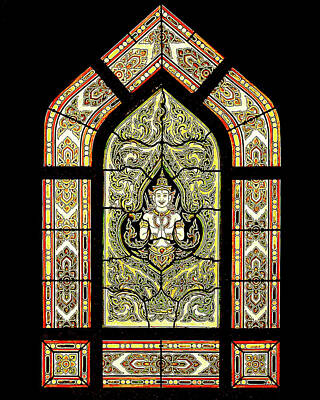 Studio Grafika Typography Royalty Free Images - Thailand Window Royalty-Free Image by Frederick E Herrin