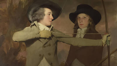 Royalty-Free and Rights-Managed Images - The Archers by Henry Raeburn by Mango Art