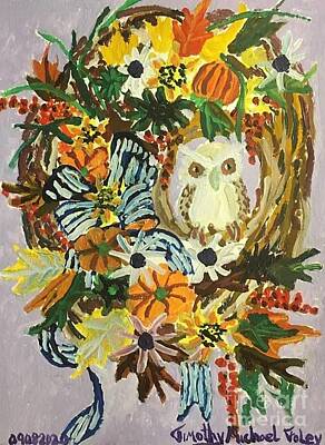 Design Pics - The Autumn Wreath by Timothy Foley