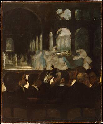 Lucky Shamrocks - The Ballet from Robert le Diable  Edgar Degas French Paris 1834 1917 Paris by Arpina Shop