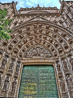 Target Threshold Nature Royalty Free Images - The Cathedral of Seville # 4 Royalty-Free Image by Allen Beatty