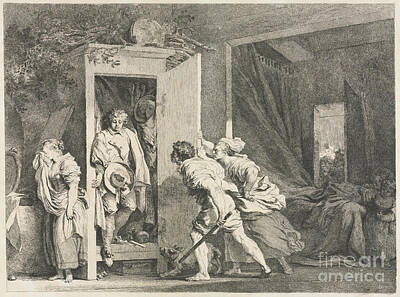 Comics Photos - The Cupboard 1778 t1 by Historic illustrations