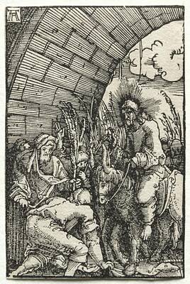 Shaken Or Stirred - The Fall and Redemption of Man The Entry into Jerusalem c. 1515 Albrecht Altdorfer German c. 1480- by Arpina Shop