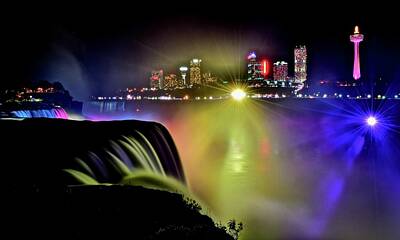 Catch Of The Day - The Falls of Niagara by Frozen in Time Fine Art Photography