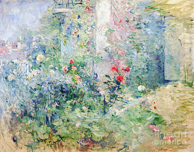 Everett Collection - The Garden at Bougival - Morisot by Berthe Morisot