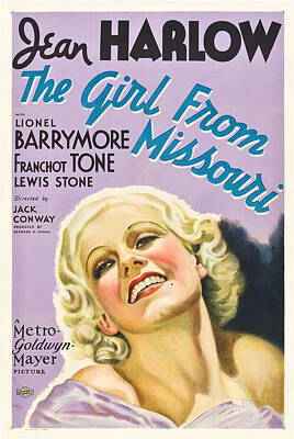 Royalty-Free and Rights-Managed Images - The Girl From Missouri - 1934 by Stars on Art