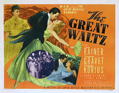 Royalty-Free and Rights-Managed Images - The Great Waltz, with Luise Rainer, 1938 by Stars on Art