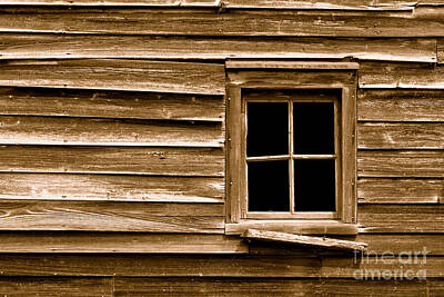 Landmarks Royalty-Free and Rights-Managed Images - The Old Pioneer House - Sepia by American West Legend