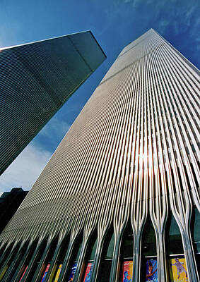 Starchips Poststamps - The Original World Trade Center by Allen Beatty
