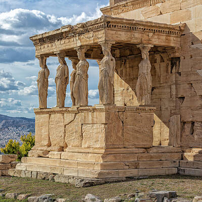 Macaroons - Porch of the Maidens - Athens, Acropolis by Stephen Stookey