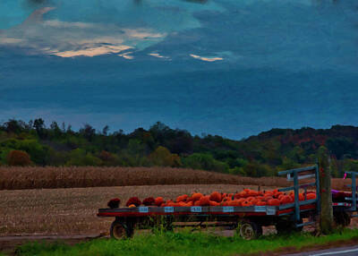 Female Outdoors - The Pumpkin Cart by Flees Photos