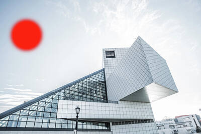 Abstract Skyline Rights Managed Images - The Rock and Roll Hall of Fame and Museum, Cleveland, United States a Royalty-Free Image by Celestial Images