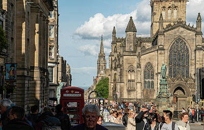 Grateful Dead Royalty Free Images - The Royal Mile Royalty-Free Image by Jared Windler
