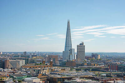 Abstract Photos - The Shard in London  by Manjik Pictures