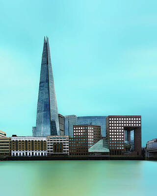 London Skyline Royalty-Free and Rights-Managed Images - The Shard by John Wright