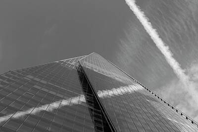 Meiklejohn Graphics Royalty Free Images - The Shard Reflections Royalty-Free Image by David Pyatt