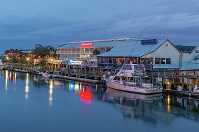 Transportation Rights Managed Images - The Shem Creek Inn 2 Royalty-Free Image by Steve Rich