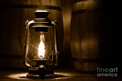 Landmarks Royalty-Free and Rights-Managed Images - The Whiskey Reserve - Sepia by American West Legend