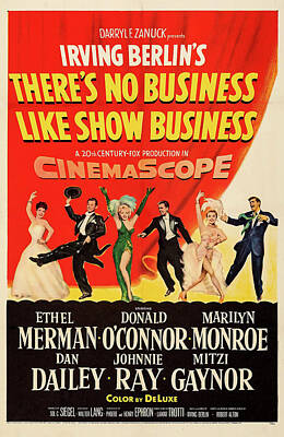 Royalty-Free and Rights-Managed Images - Theres No Business Like Show Business 1954 by Stars on Art