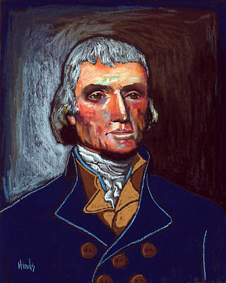 Politicians Royalty-Free and Rights-Managed Images - Thomas Jefferson by David Hinds