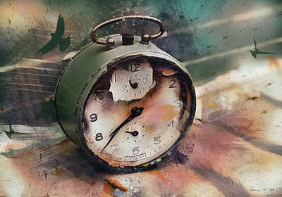 Surrealism Photo Rights Managed Images - Time Does Fly Royalty-Free Image by Bellesouth Studio
