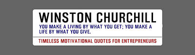 Digital Art - Timeless Motivational Quotes for Entrepreneurs - Winston Churchill 2 by Celestial Images