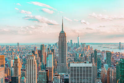 Royalty-Free and Rights-Managed Images - TNew York In The Evening by Manjik Pictures