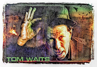 Abstract Works - Tom Waits by Mal Bray