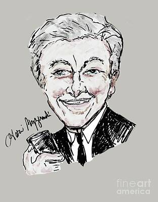 Music Royalty-Free and Rights-Managed Images - Tony Bennett Rags to Riches by Geraldine Myszenski