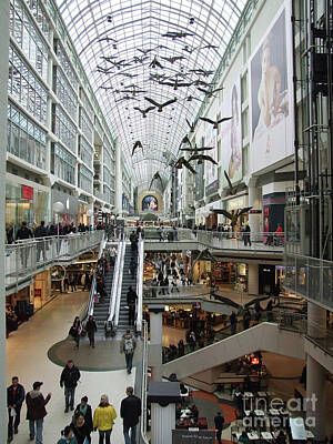 Snails And Slugs - Toronto Eaton Centre in 2008 by Phil Banks
