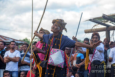 Golfing Royalty Free Images - Traditional Dancing in East Nusa Tenggara Royalty-Free Image by Danaan Andrew