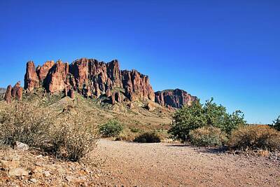 Landscapes Royalty-Free and Rights-Managed Images - Trail to Superstition Mountain by American Landscapes