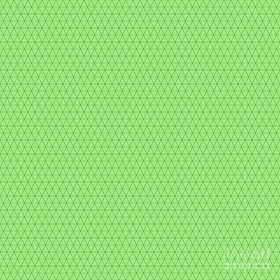Royalty-Free and Rights-Managed Images - Triangle Grid With Stripes Pattern In Light Apple And Grass Green n.1439 by Holy Rock Design