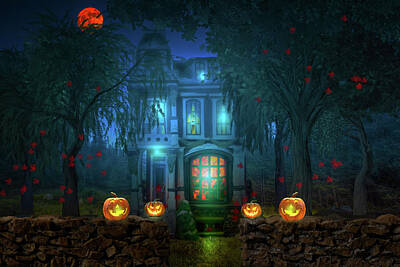 Mark Andrew Thomas Rights Managed Images - Trick Or Treat Royalty-Free Image by Mark Andrew Thomas