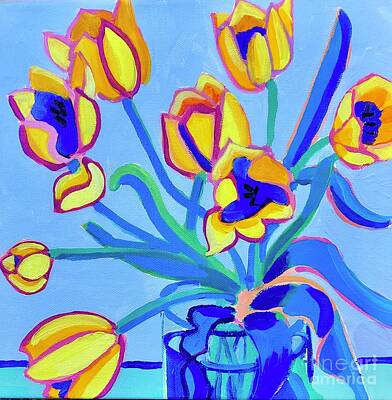 Soap Suds - Tulip Truism by Debra Bretton Robinson