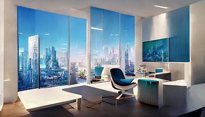 Prescription Medicine -   Ultrarealistic  Modern  Office  Interior  With  Ligh  Ad50947c  08fa  4909  87df  01083c7d9816 By  by Celestial Images