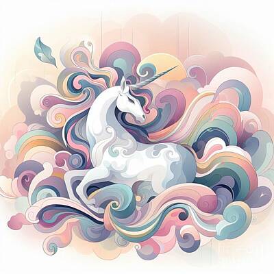 Aromatherapy Oils - Unicorn Dream by JL Images