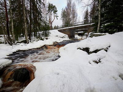 Everything Batman - Vahokoski rapids with two bridges by Jouko Lehto