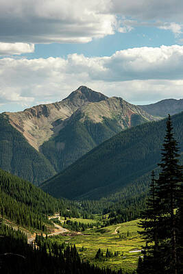 Florentius The Gardener - Colorado valley mountain views by Greg Wyatt