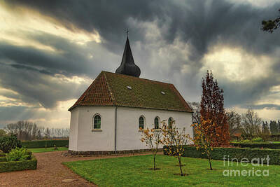 Tying The Knot - Vantore church near Nysted on Lolland in rural Denmark by Frank Bach