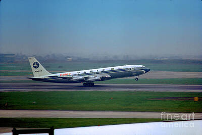 Lets Be Frank - Varig Cargo Taking-off at London Heathrow, March 1975, PP-VLU by Wernher Krutein