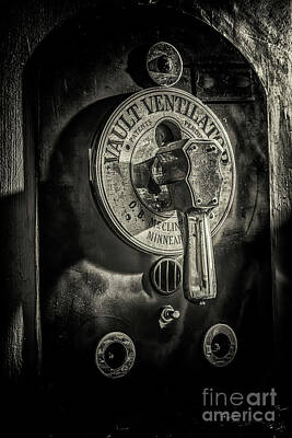 Steampunk Photos - Vault Ventilator by David Rucker