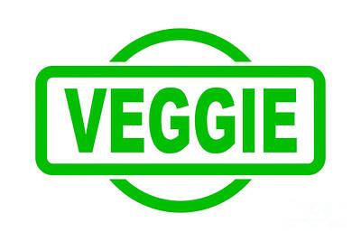 Spaces Images - Veggie Green Rubber Stamp by Bigalbaloo Stock