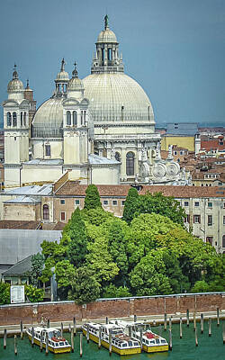 Travel - Venice Basilica Salute by Julie Palencia