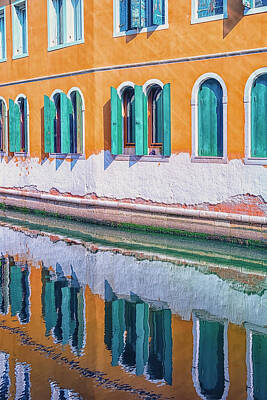 Royalty-Free and Rights-Managed Images - Venice Reflection by Manjik Pictures