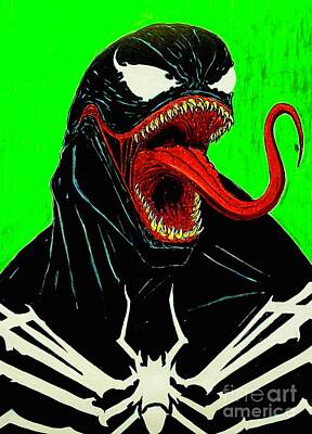 Science Fiction Drawings - Venom V by Moore Creative Images