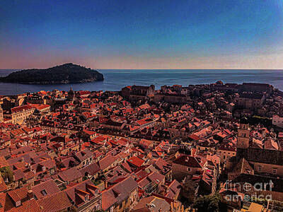 Kids Alphabet - View of Dubrovnik, Croatia by Unbounded Art